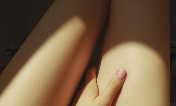 legs in the sun and shadow
